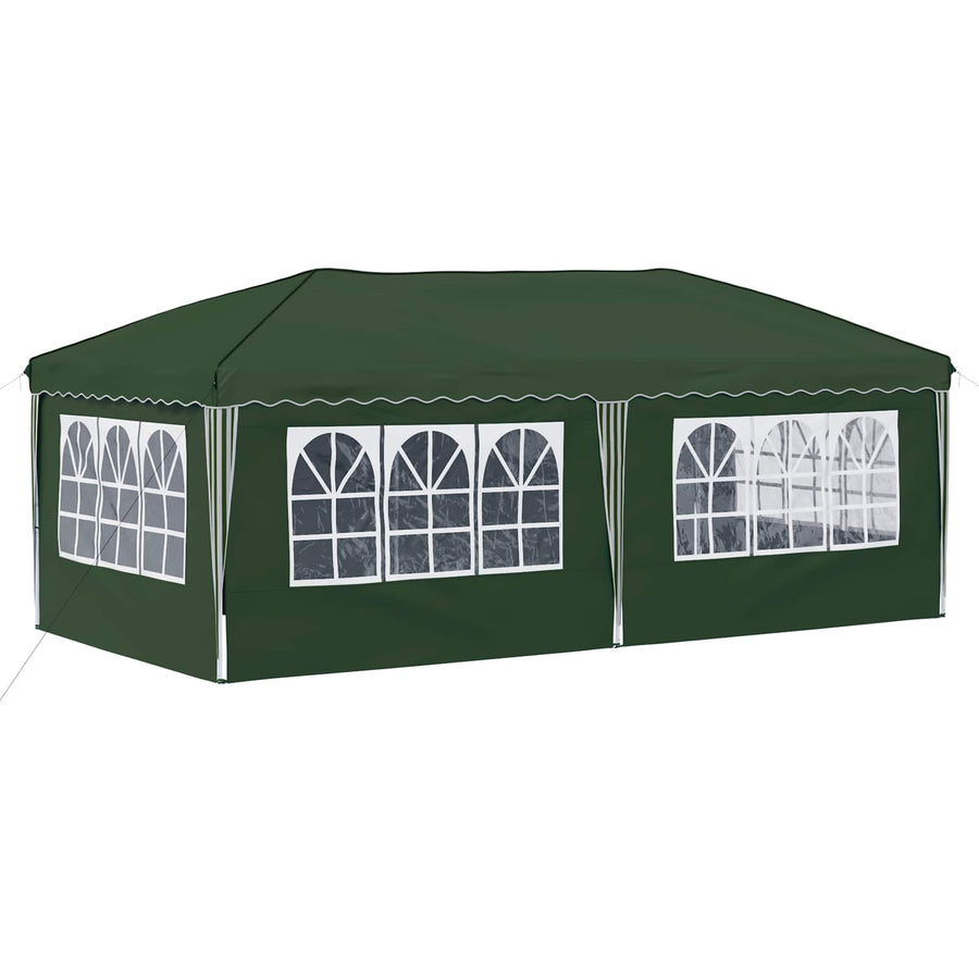 Pop-up Feesttent 575 x 288 x 245 cm Groen
