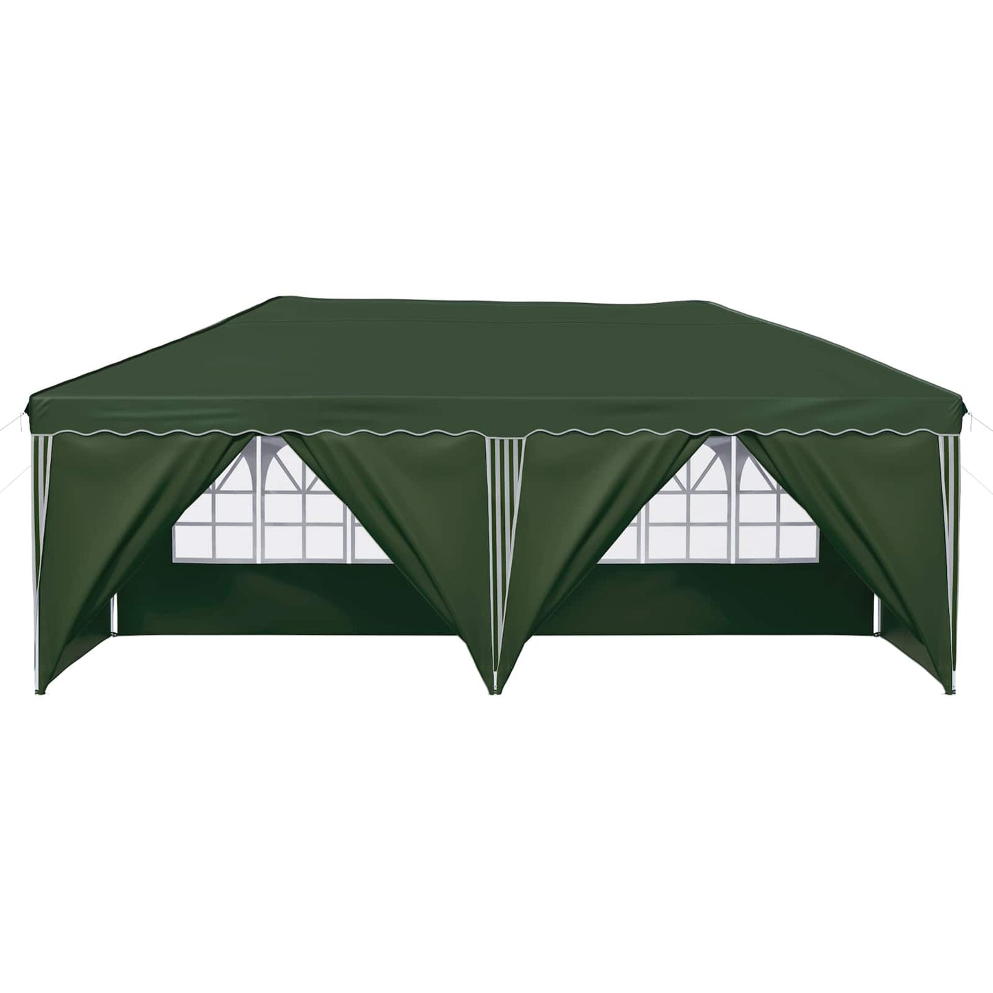 Pop-up Feesttent 575 x 288 x 245 cm Groen