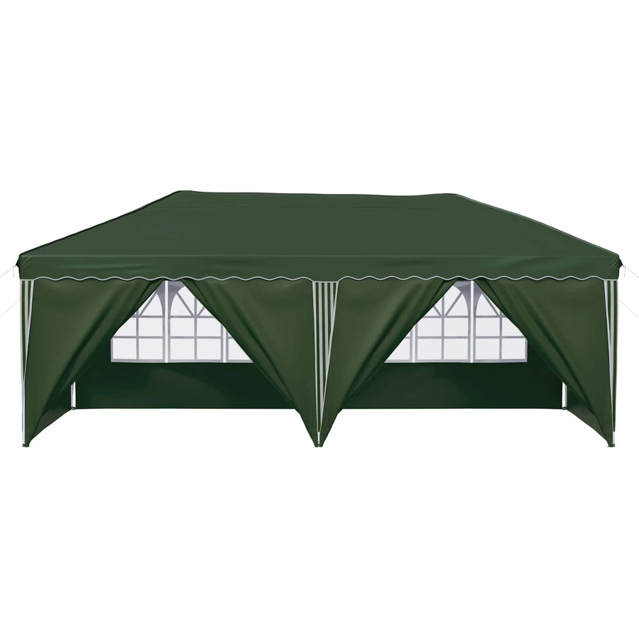 Pop-up Feesttent 575 x 288 x 245 cm Groen