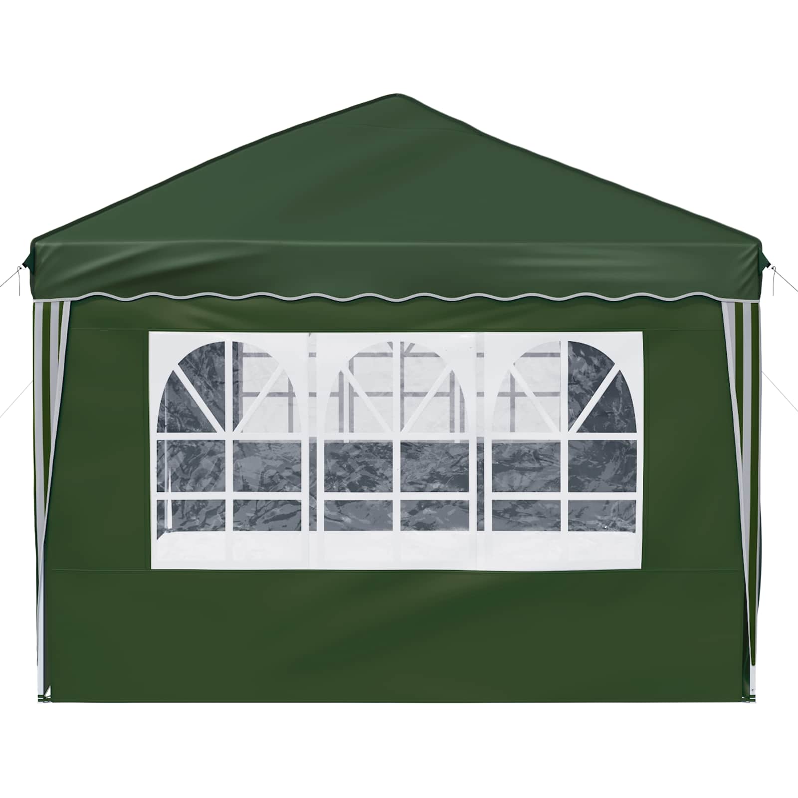 Pop-up Feesttent 575 x 288 x 245 cm Groen