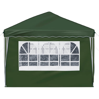 Pop-up Feesttent 575 x 288 x 245 cm Groen