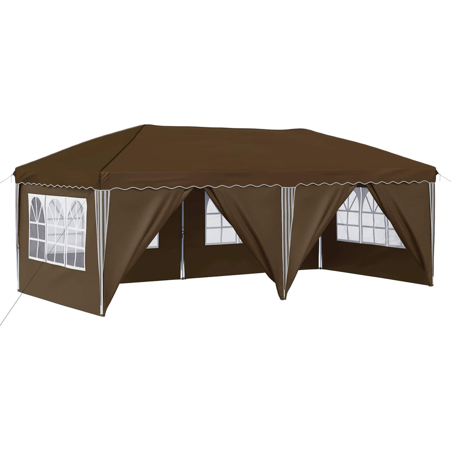 Pop-up Feesttent 575 x 288 x 245 cm Taupe