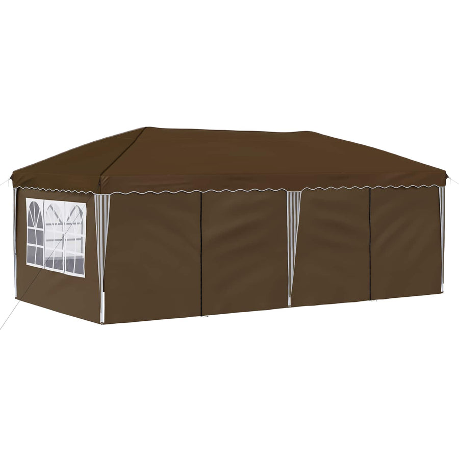 Pop-up Feesttent 575 x 288 x 245 cm Taupe