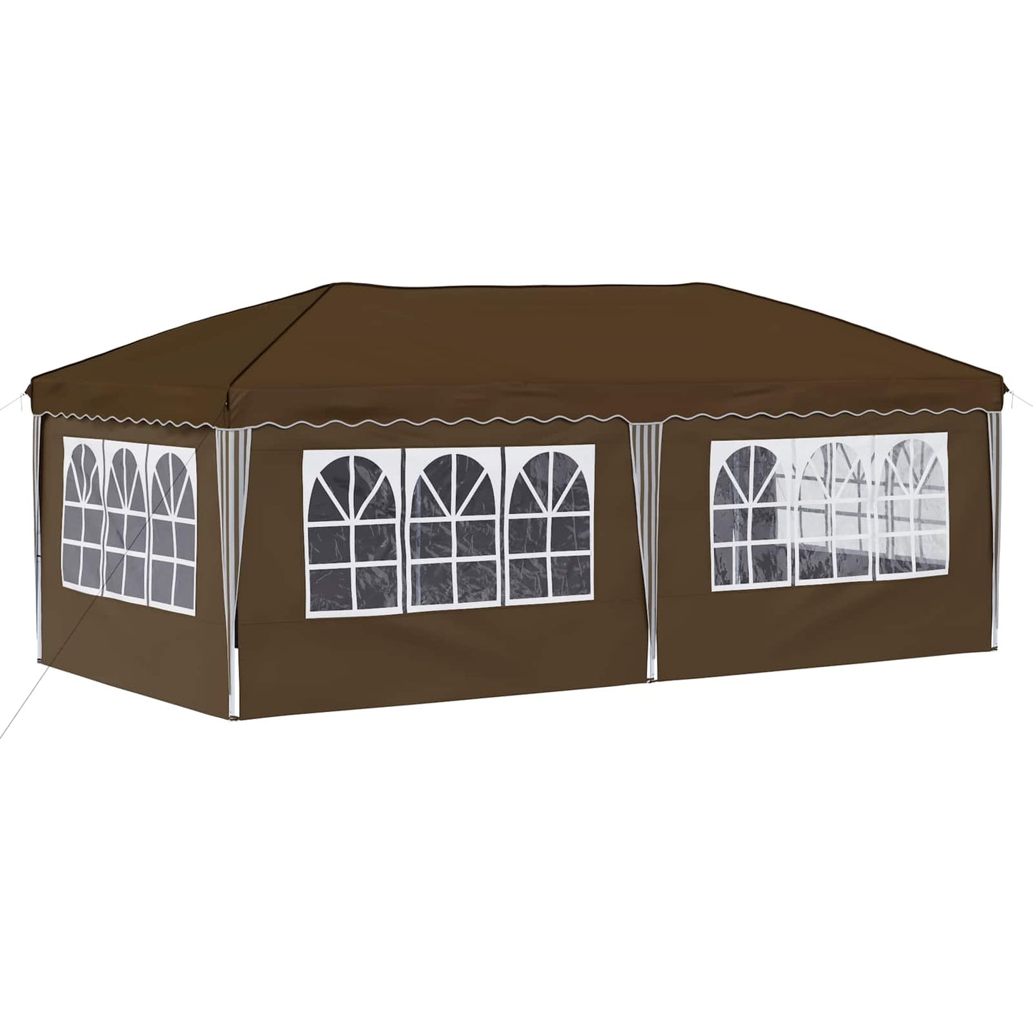 Pop-up Feesttent 575 x 288 x 245 cm Taupe