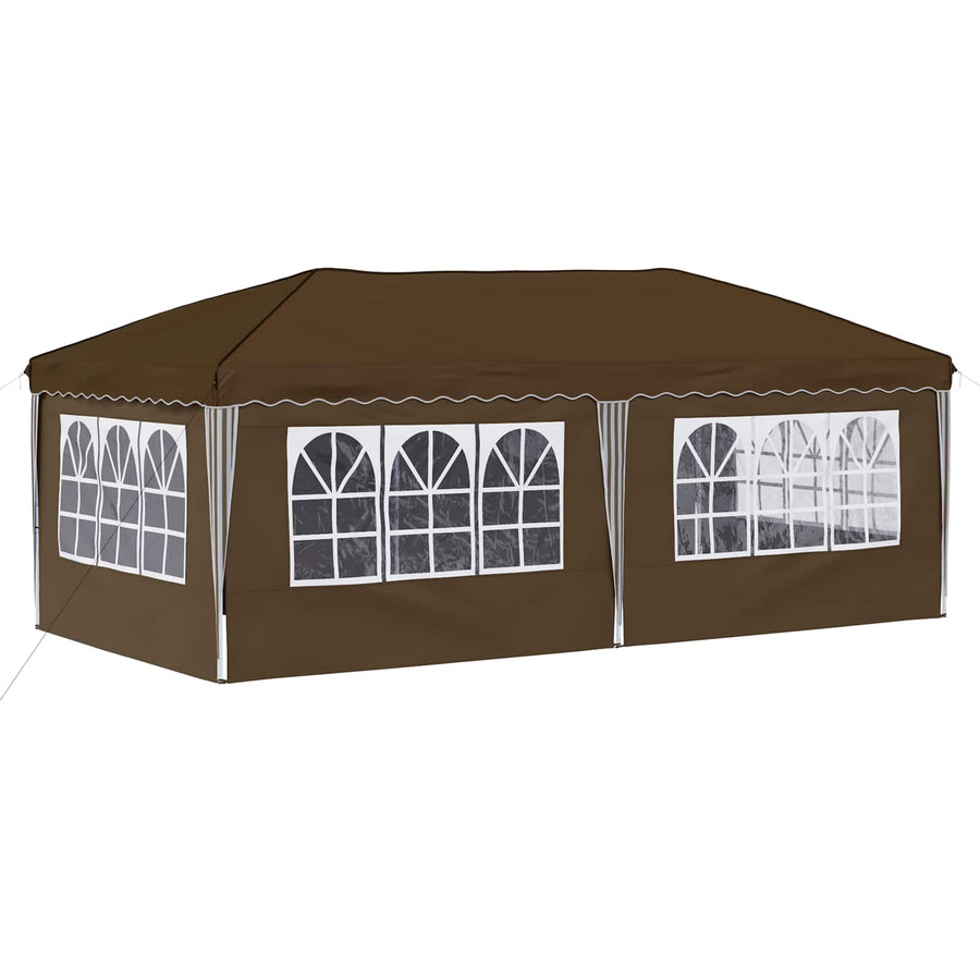 Pop-up Feesttent 575 x 288 x 245 cm Taupe