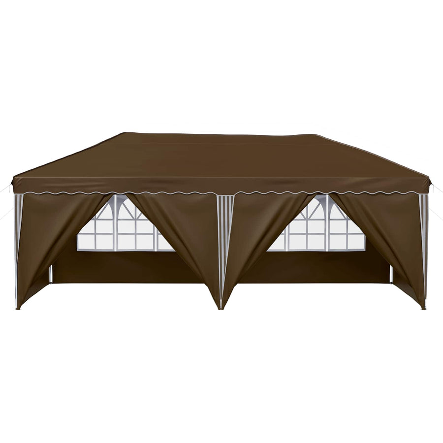 Pop-up Feesttent 575 x 288 x 245 cm Taupe