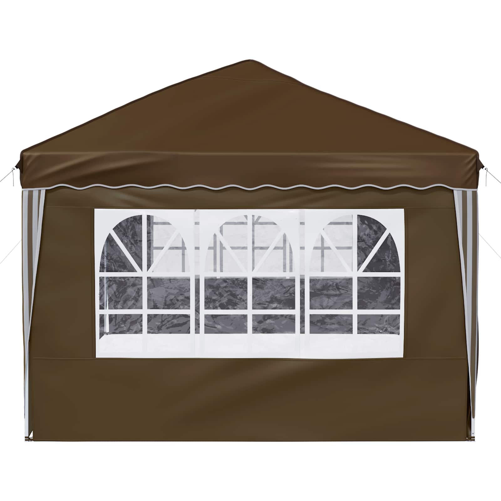 Pop-up Feesttent 575 x 288 x 245 cm Taupe