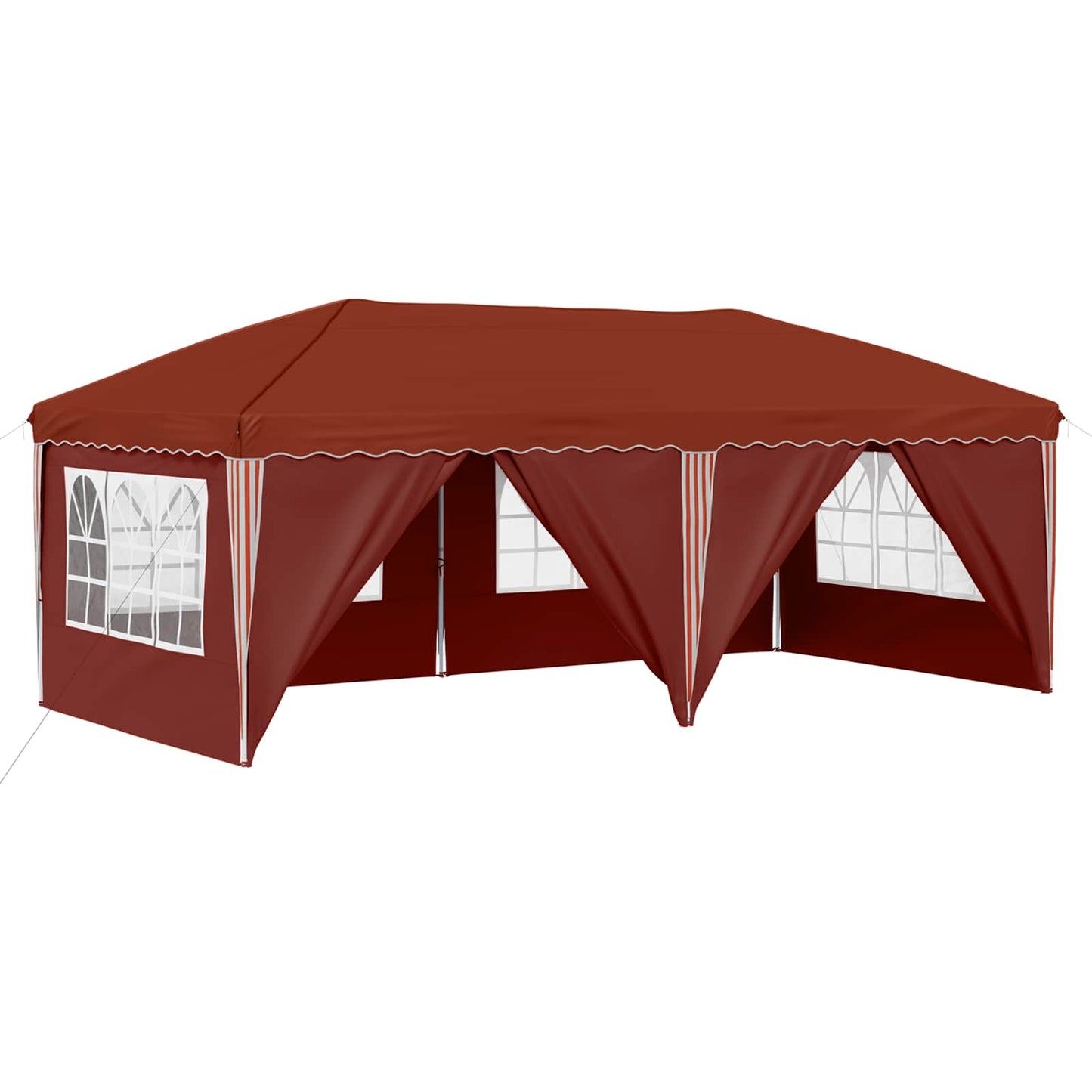 Pop-up Feesttent 575 x 288 x 245 cm Terracotta