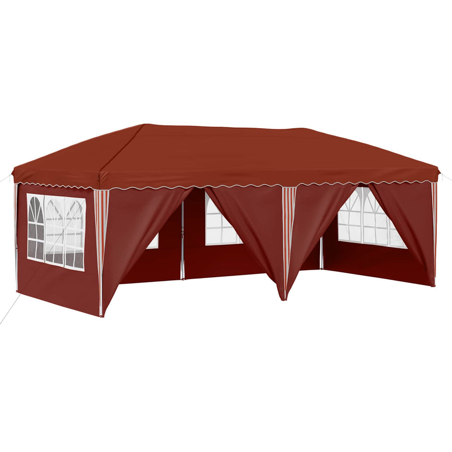 Pop-up Feesttent 575 x 288 x 245 cm Terracotta