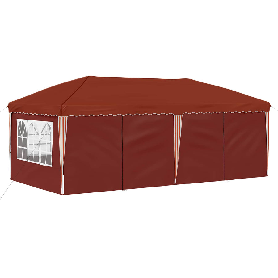Pop-up Feesttent 575 x 288 x 245 cm Terracotta