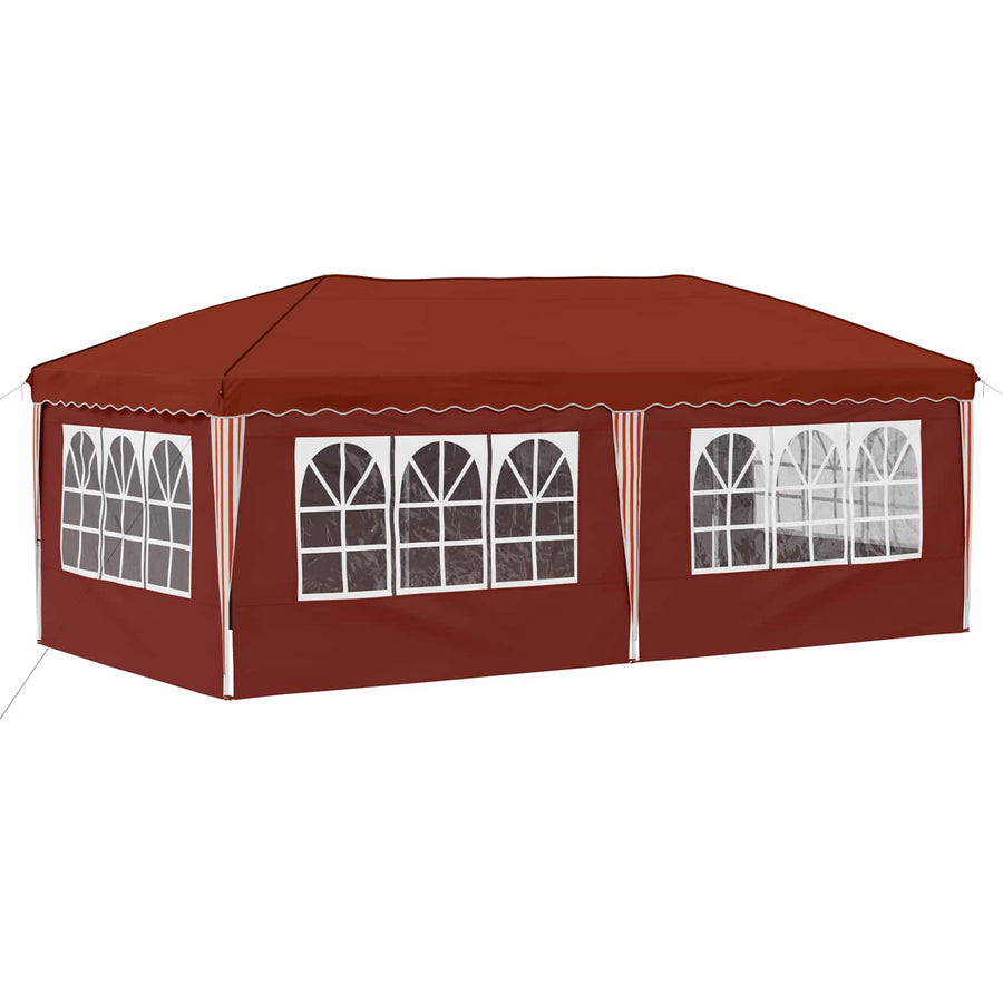 Pop-up Feesttent 575 x 288 x 245 cm Terracotta