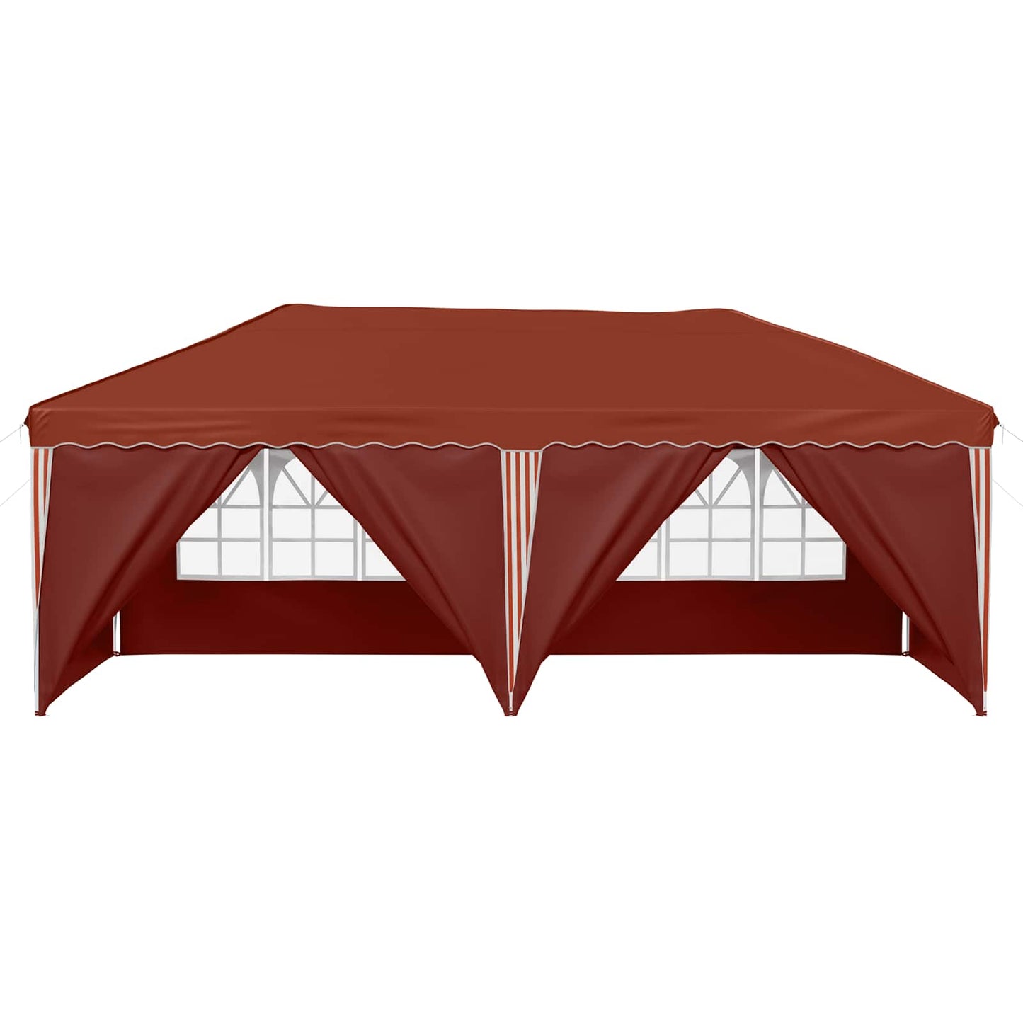 Pop-up Feesttent 575 x 288 x 245 cm Terracotta
