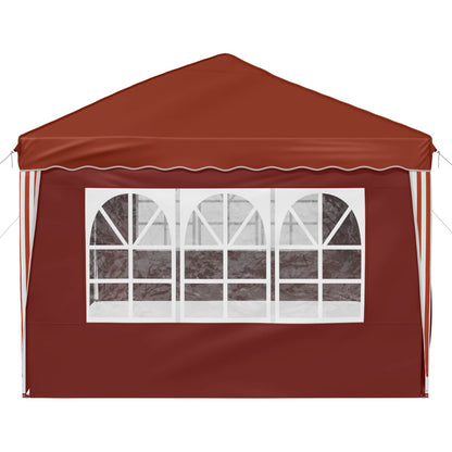 Pop-up Feesttent 575 x 288 x 245 cm Terracotta