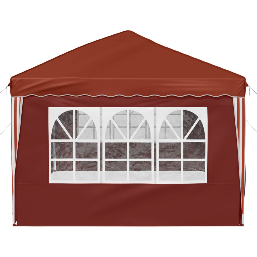 Pop-up Feesttent 575 x 288 x 245 cm Terracotta