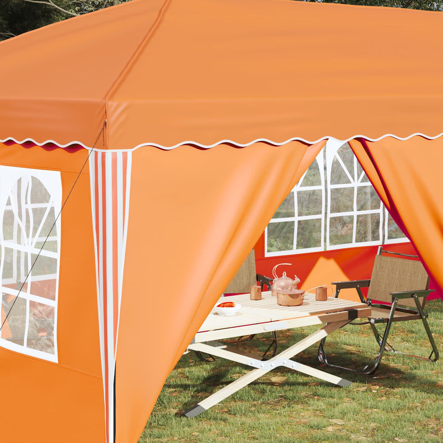 Pop-up Feesttent 575 x 288 x 245 cm Oranje