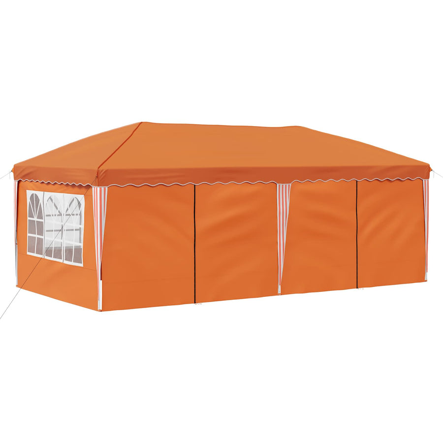 Pop-up Feesttent 575 x 288 x 245 cm Oranje