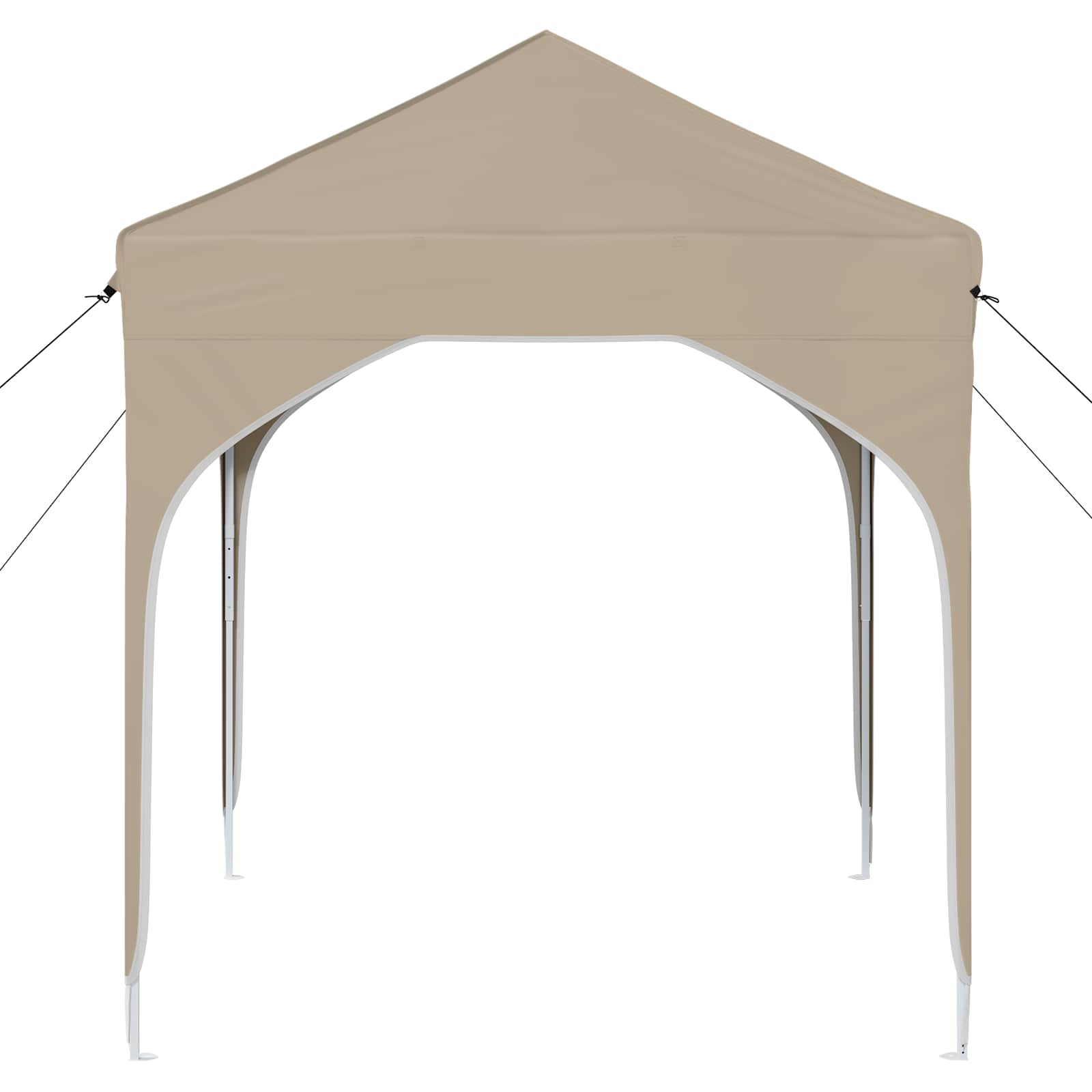 Pop-up Feesttent 194 x 194 x 245 cm Crèmekleurig