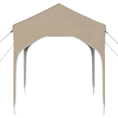 Pop-up Feesttent 194 x 194 x 245 cm Crèmekleurig