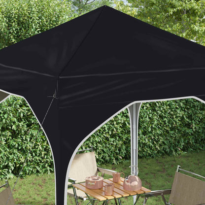 Pop-up Feesttent 194 x 194 x 245 cm Antraciet