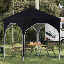 Pop-up Feesttent 194 x 194 x 245 cm Antraciet