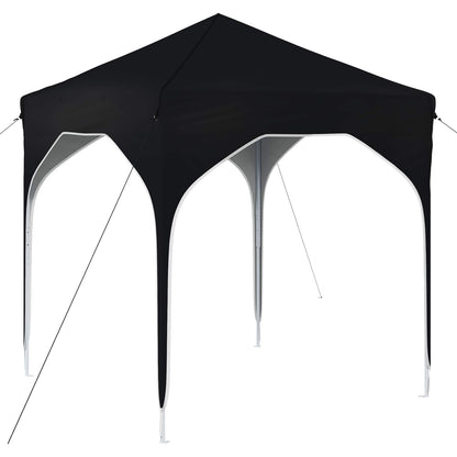 Pop-up Feesttent 194 x 194 x 245 cm Antraciet