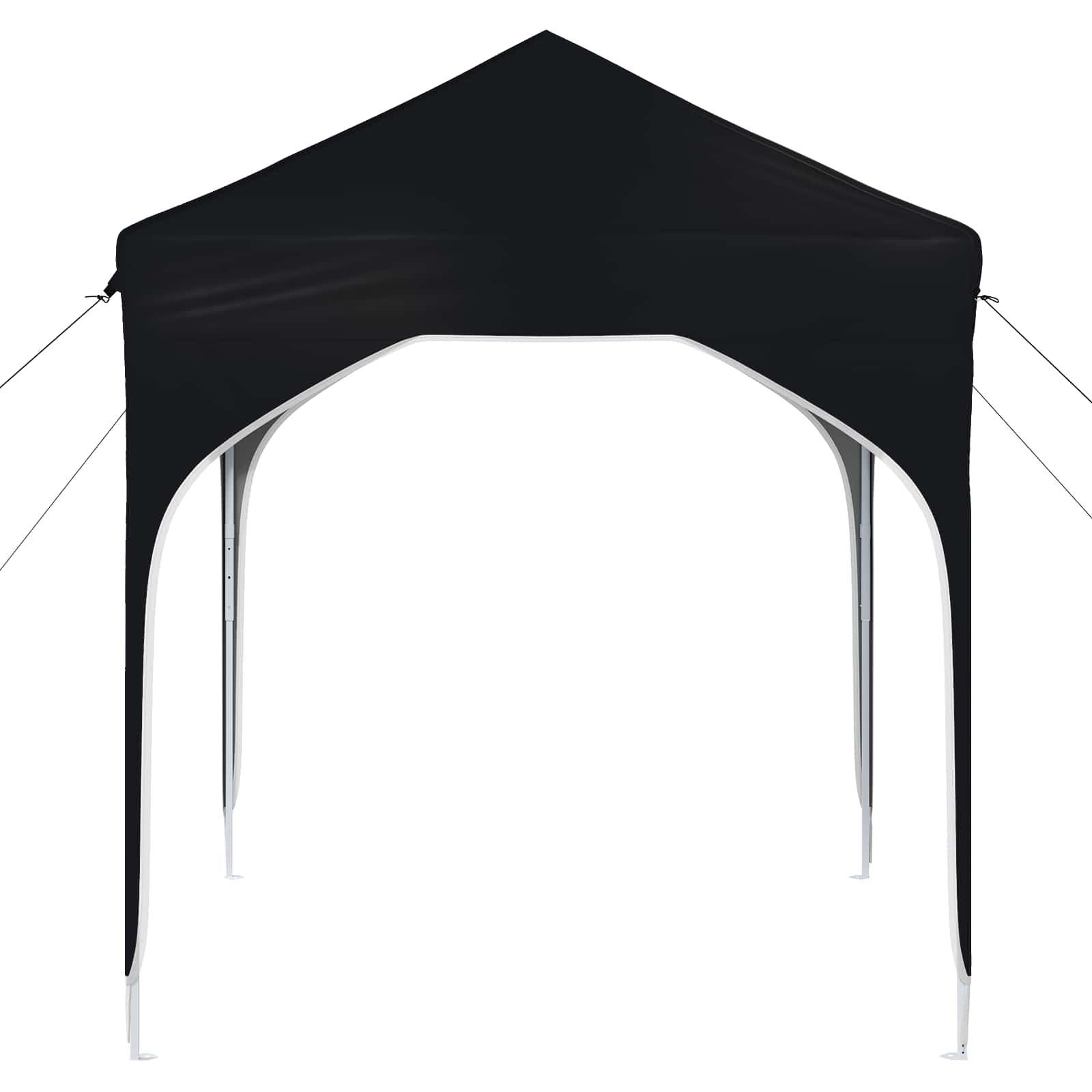 Pop-up Feesttent 194 x 194 x 245 cm Antraciet