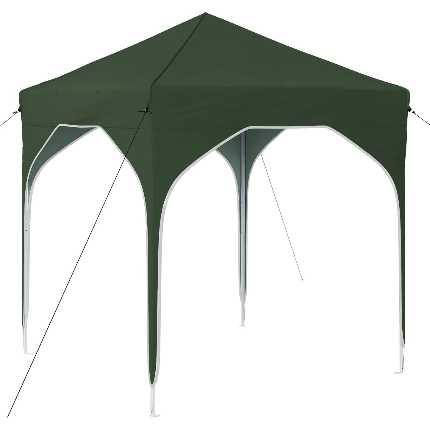 Pop-up Feesttent 194 x 194 x 245 cm Groen