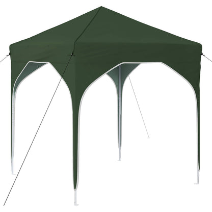 Pop-up Feesttent 194 x 194 x 245 cm Groen
