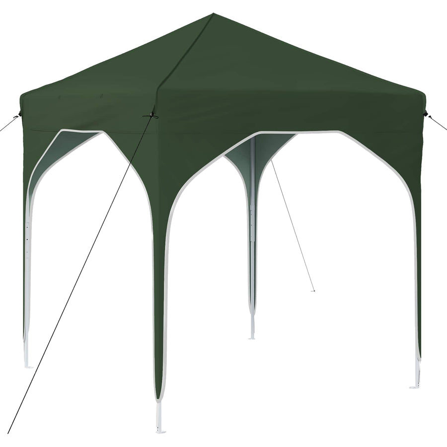Pop-up Feesttent 194 x 194 x 245 cm Groen