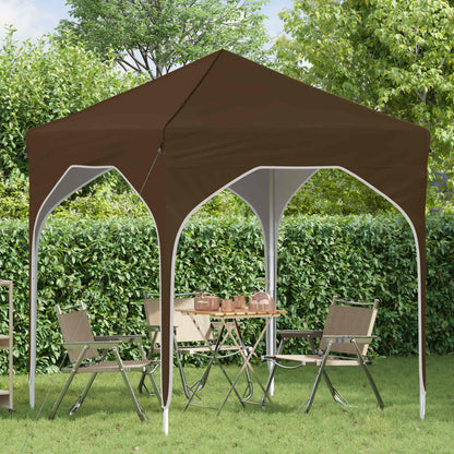 Pop-up Feesttent 194 x 194 x 245 cm Taupe