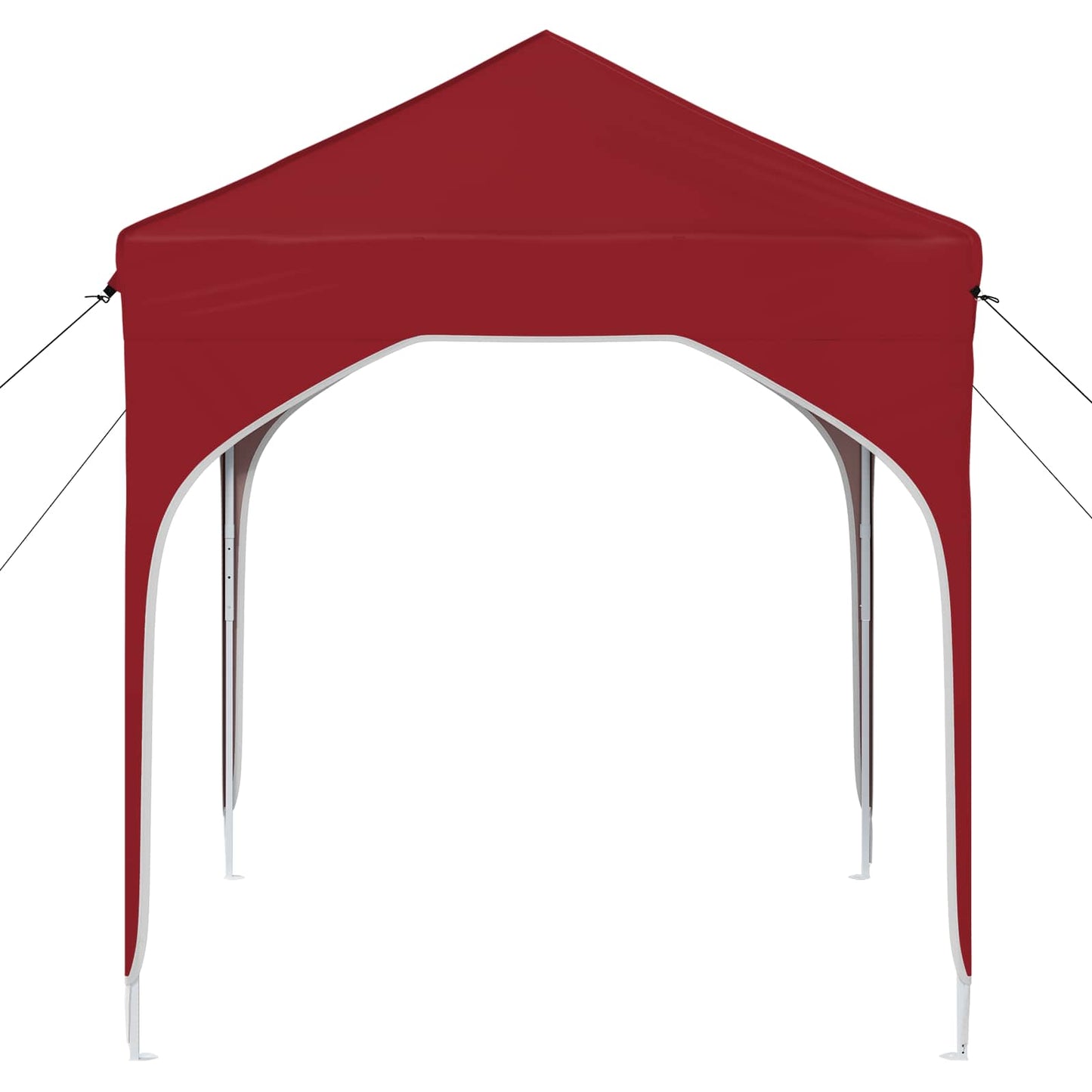 Pop-up Feesttent 194 x 194 x 245 cm Bordeauxrood