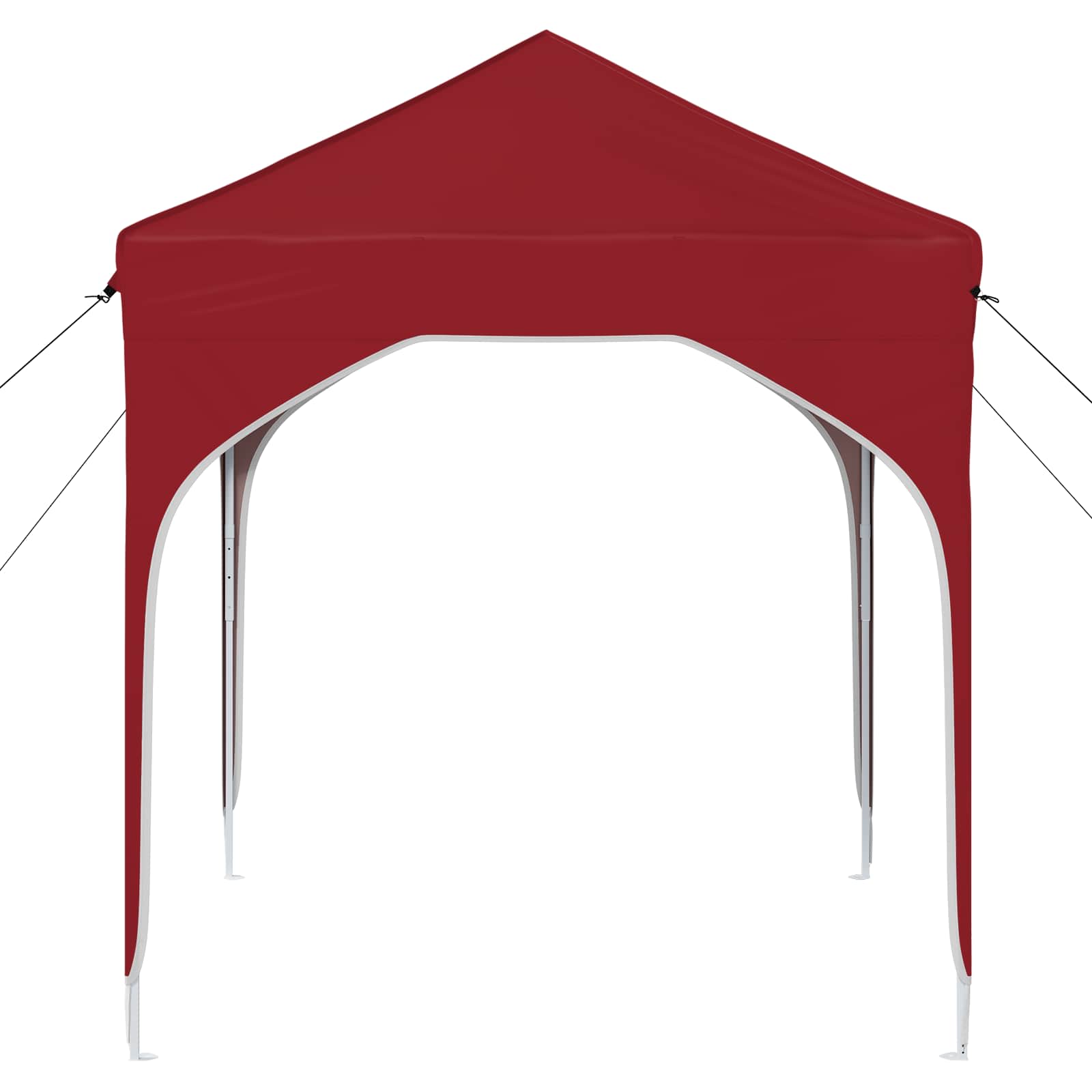 Pop-up Feesttent 194 x 194 x 245 cm Bordeauxrood