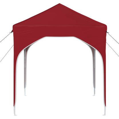 Pop-up Feesttent 194 x 194 x 245 cm Bordeauxrood