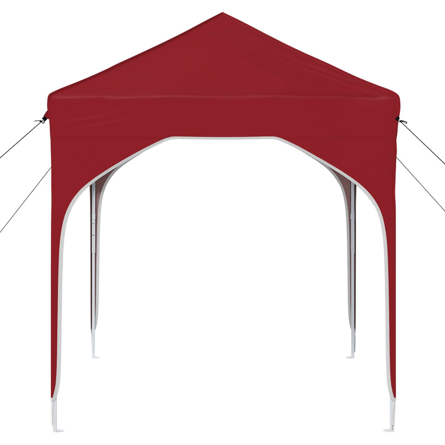 Pop-up Feesttent 194 x 194 x 245 cm Bordeauxrood