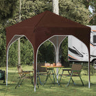 Partytent 194x194x245 cm bruin
