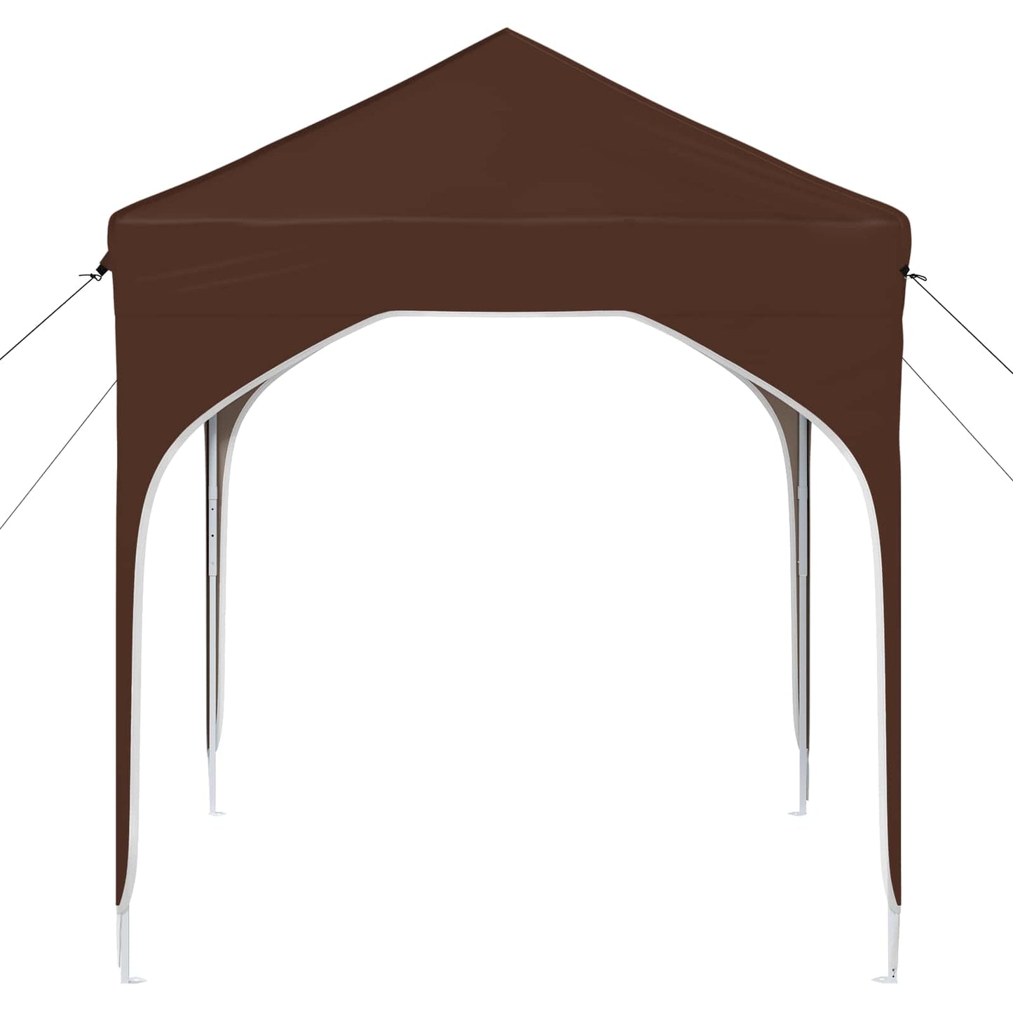 Pop-up Feesttent 194 x 194 x 245 cm Bruin