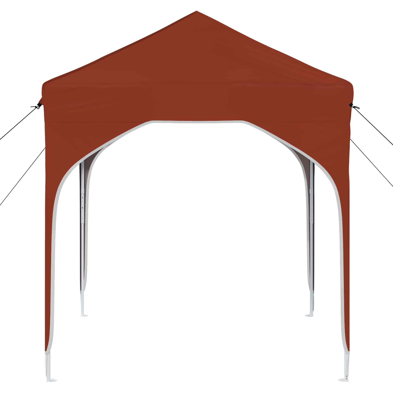 Pop-up Feesttent 194 x 194 x 245 cm Terracotta