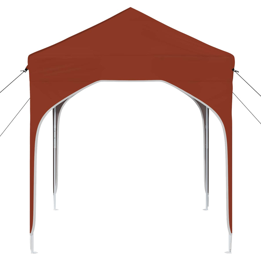 Pop-up Feesttent 194 x 194 x 245 cm Terracotta
