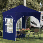 Partytent 192x192x245 cm blauw