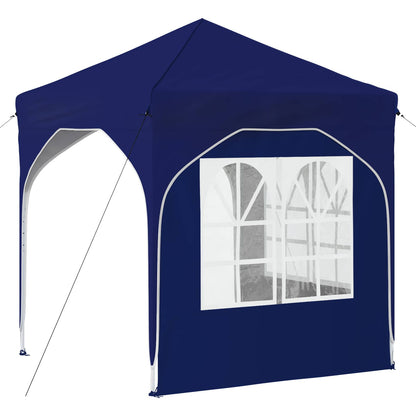 Pop-up Feesttent 192 x 192 x 245 cm Blauw