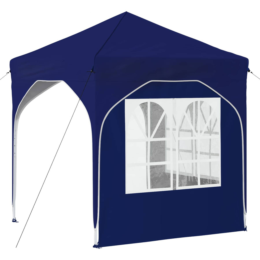 Pop-up Feesttent 192 x 192 x 245 cm Blauw
