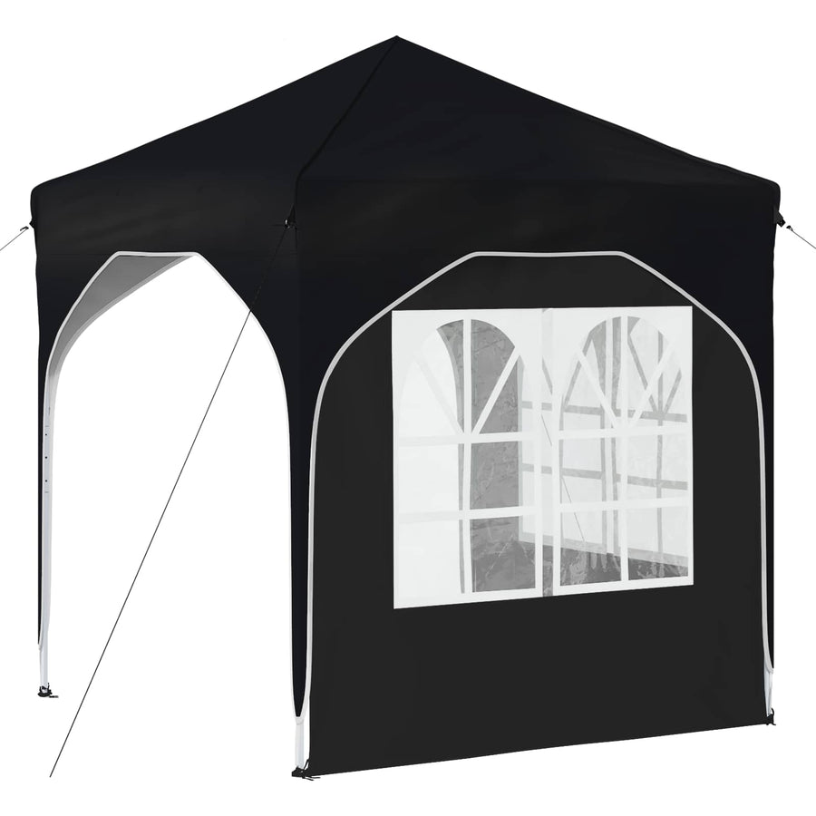 Pop-up Feesttent 192 x 192 x 245 cm Antraciet