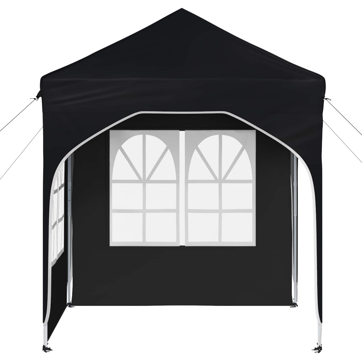 Pop-up Feesttent 192 x 192 x 245 cm Antraciet