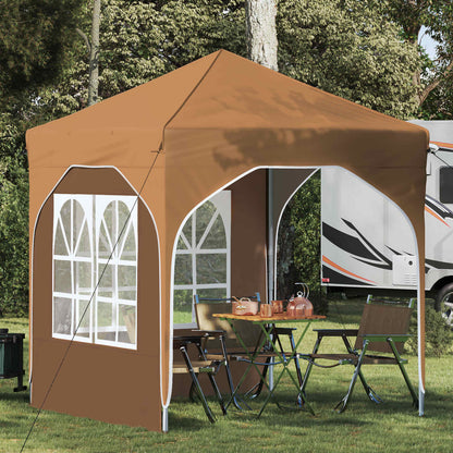 Pop-up Feesttent 192 x 192 x 245 cm Beige