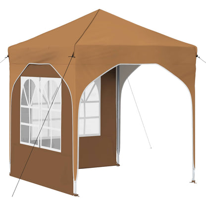 Pop-up Feesttent 192 x 192 x 245 cm Beige