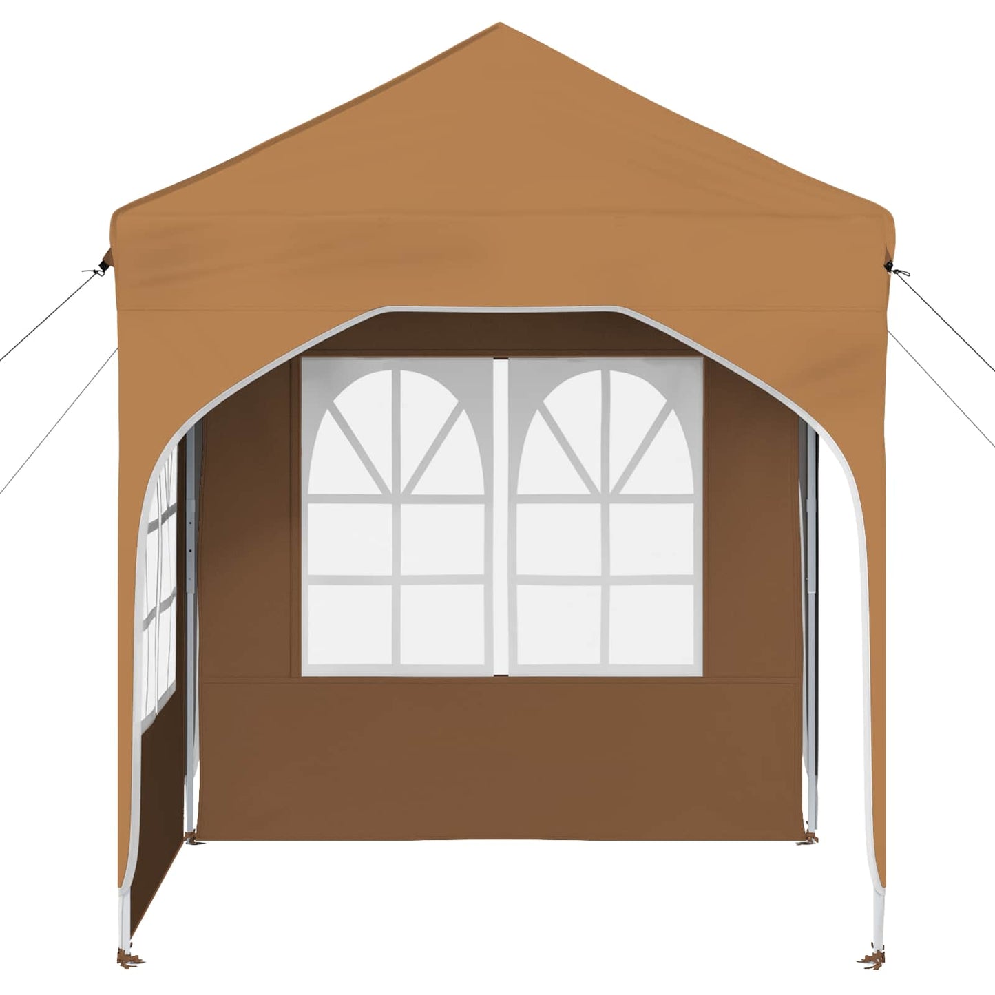 Pop-up Feesttent 192 x 192 x 245 cm Beige