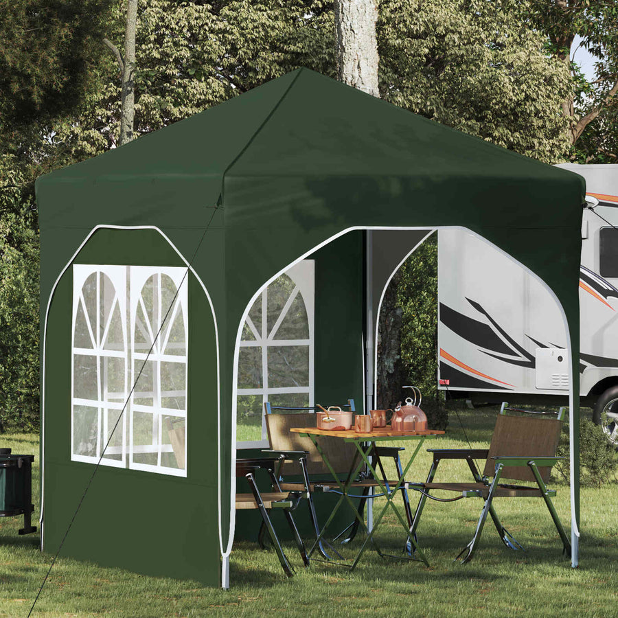 Pop-up Feesttent 192 x 192 x 245 cm Groen