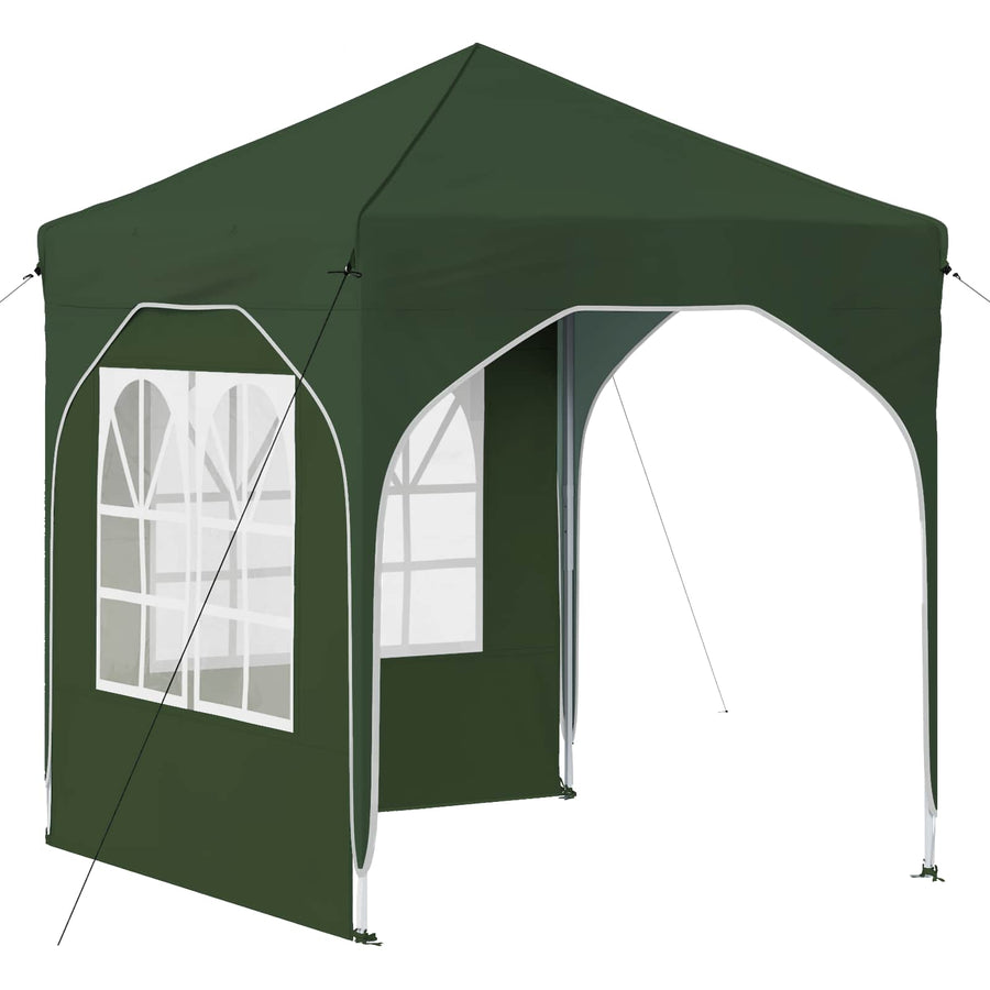 Pop-up Feesttent 192 x 192 x 245 cm Groen