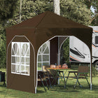 Pop-up Party Tent 192 x 192 x 245 cm Taupe