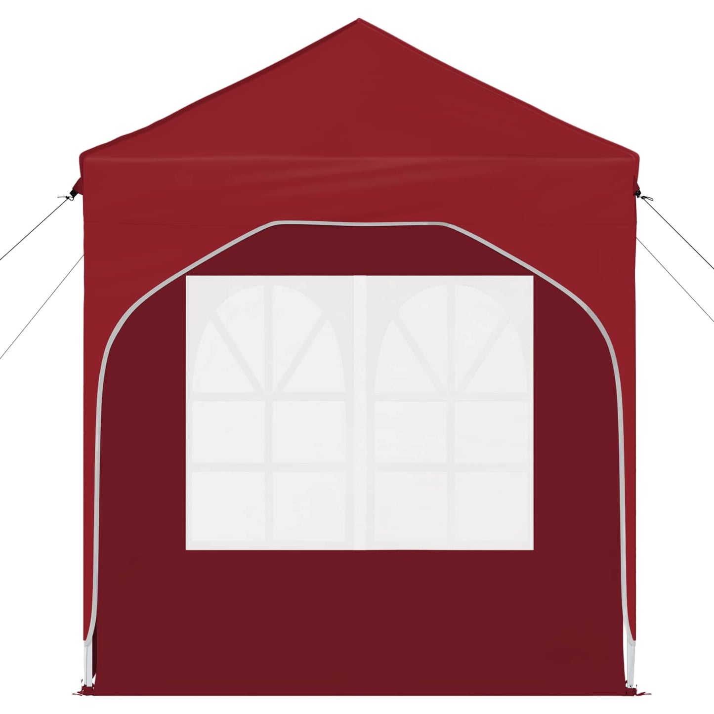 Pop-up Feesttent 192 x 192 x 245 cm Bordeauxrood